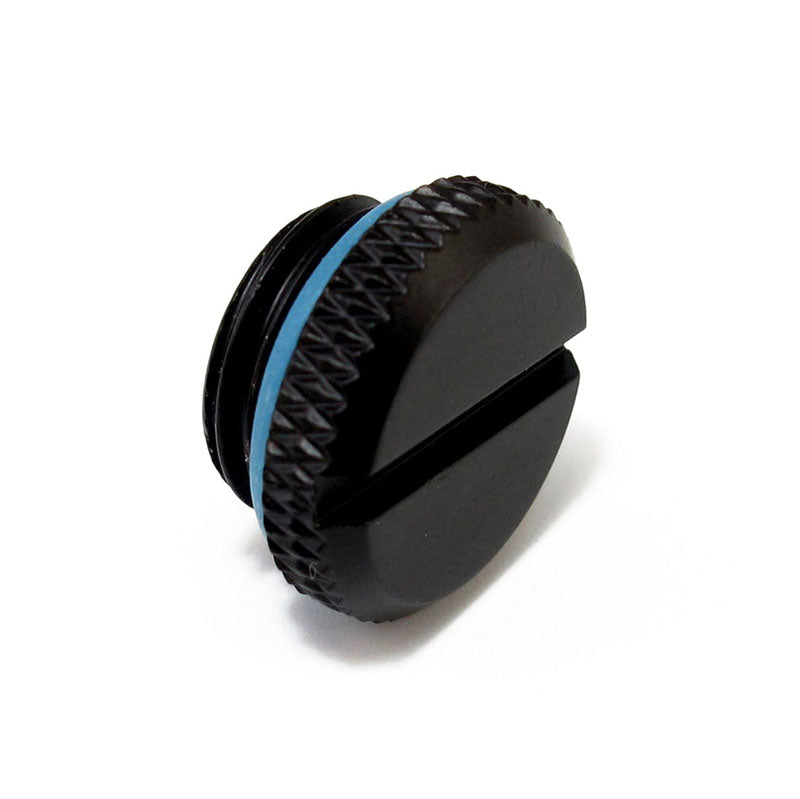 XSPC Verschlussstopfen V2 G1/4 Zoll AG - 10er Pack, schwarz matt