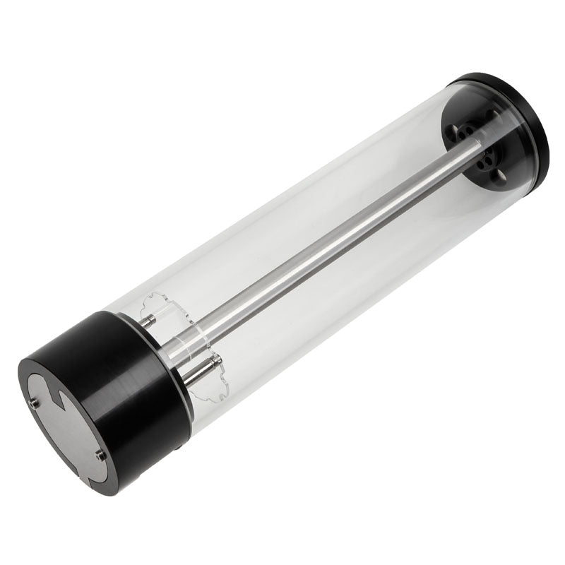 aqua computer aqualis PRO 880 ml mit Nanobeschichtung und LED-Halter