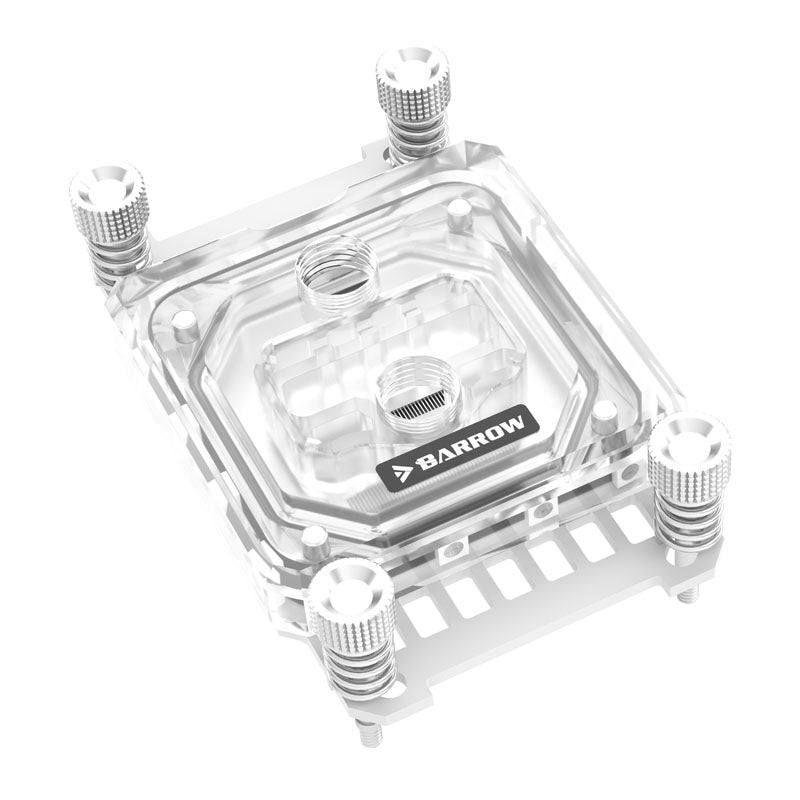 Barrow AMD CPU-Wasserkühler RGB, Acryl - weiß