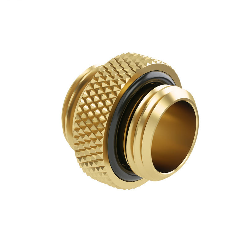 Barrow Adapter gerade G1/4 Zoll AG auf G1/4 Zoll AG, 5mm - gold