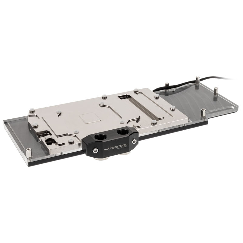 Watercool Heatkiller IV für Radeon RX 5700 / XT, RGB -  Acryl + Nickel, schwarz