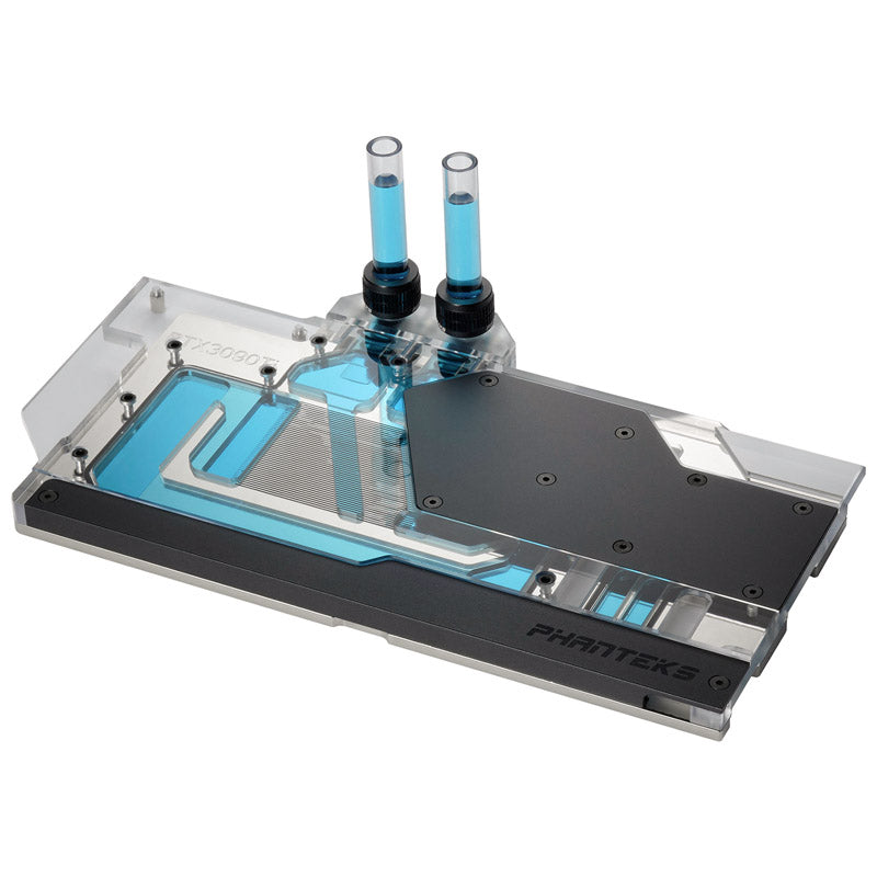 PHANTEKS Glacier G3090Ti GPU Water Block Asus, D-RGB - Backplate, schwarz