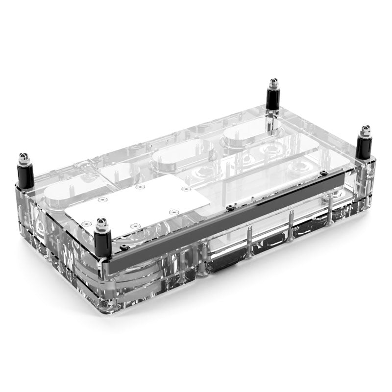 Alphacool Core Distro Plate 240 mm Rechts VPP/D5, ARGB - Acryl