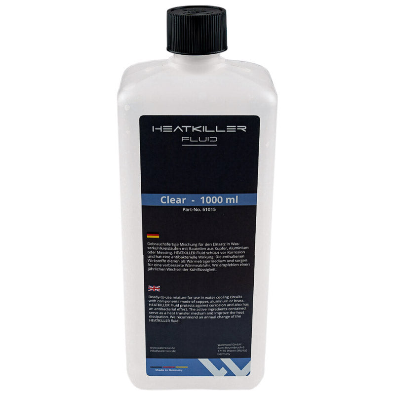 Watercool Heatkiller Fluid 1000 ml - Klar/Transparent, Kühlflüssigkeit