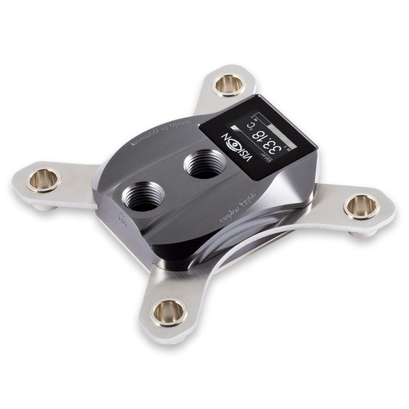 aqua computer cuplex kryos NEXT mit VISION LGA 1700 - PVD/.925er Silber