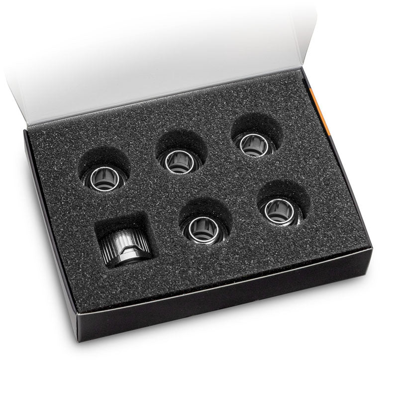 EK Water Blocks EK-Quantum Torque HDC 12 - 6er-Pack, silber
