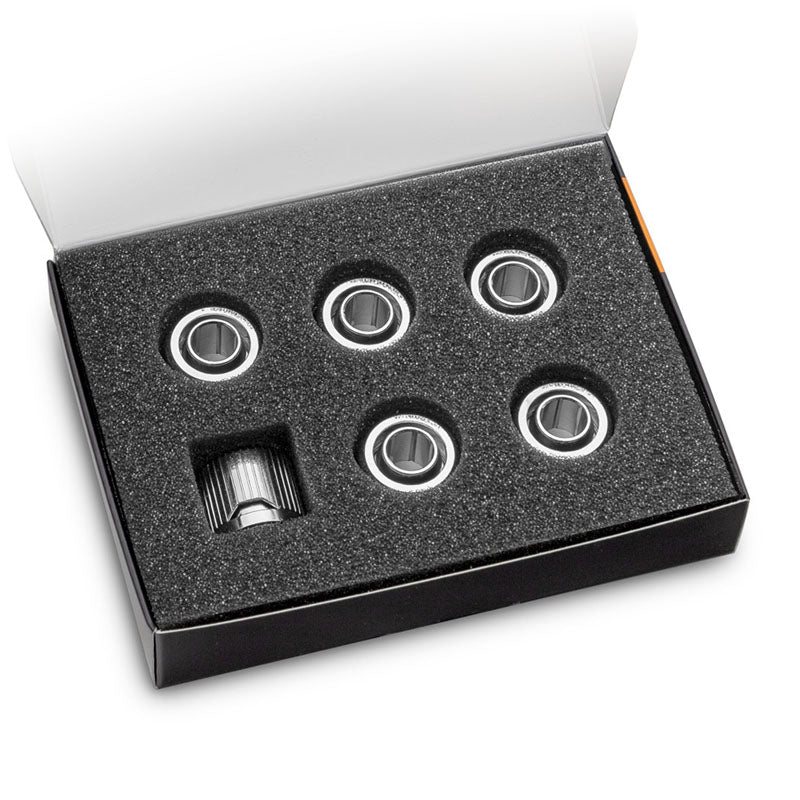 EK Water Blocks EK-Quantum Torque STC 10/13 - 6er-Pack, silber