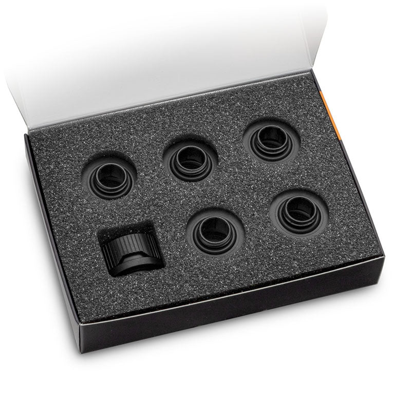 EK Water Blocks EK-Quantum Torque HDC 16 - 6er-Pack, schwarz