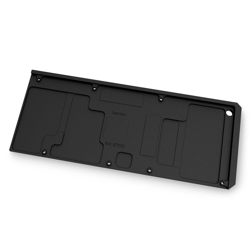 EK Water Blocks EK-Quantum Vector RX 6700XT Backplate - schwarz