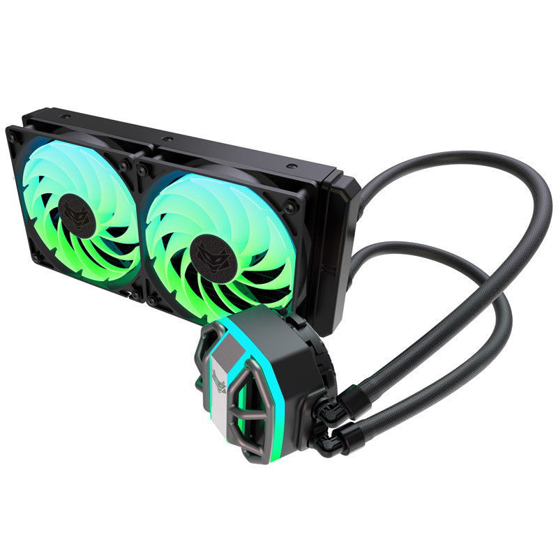 Sapphire Nitro+ S240-A AiO Wasserkühlung, ARGB, schwarz - 240 mm