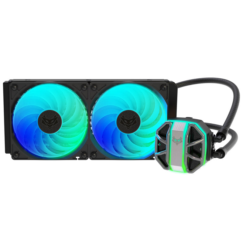 Sapphire Nitro+ S240-A AiO Wasserkühlung, ARGB, schwarz - 240 mm