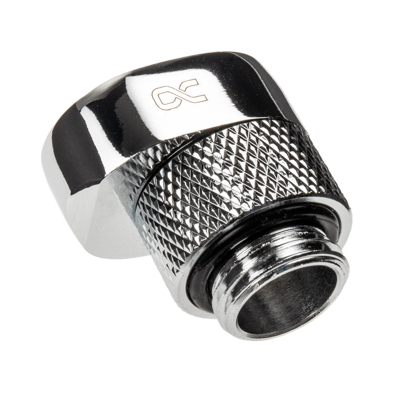 Alphacool Eiszapfen G1/4 Zoll Verlängerung Offset MF 8 - chrome