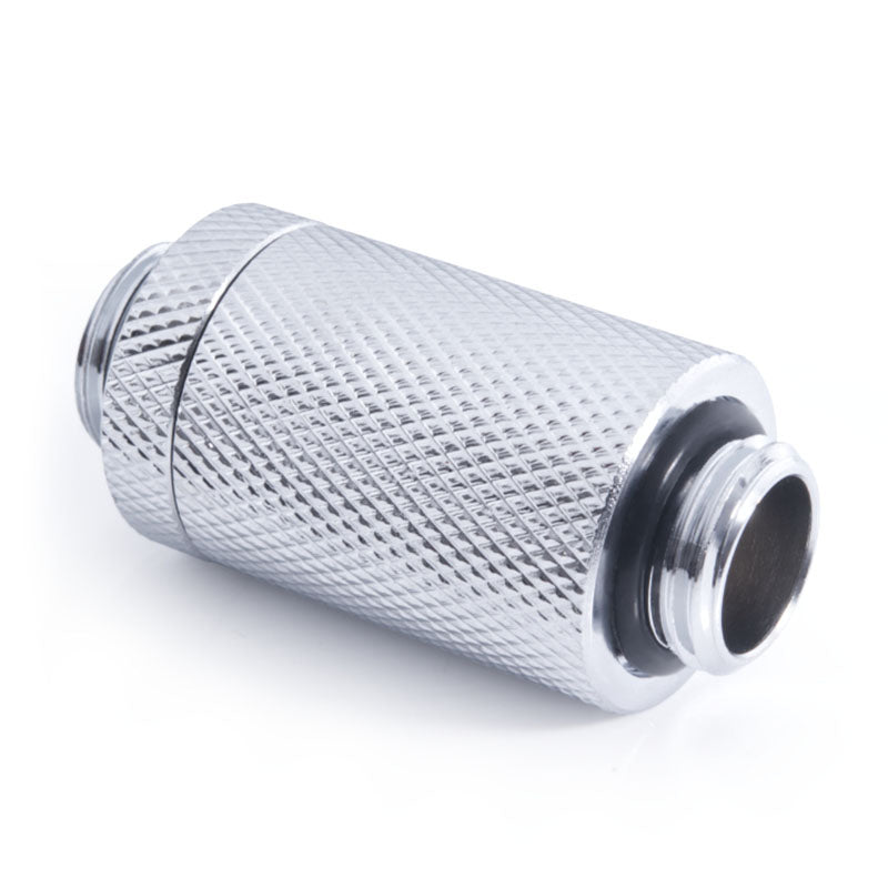 Alphacool ES D-Plug, 31,5-46,5mm, G1/4 AG auf G1/4 AG - chrome