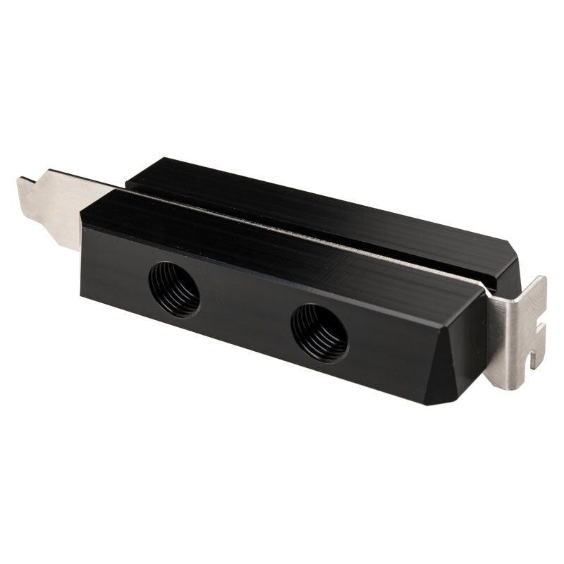 Watercool PCI-Slot-Durchführung mit 2x 2 G1/4 IG