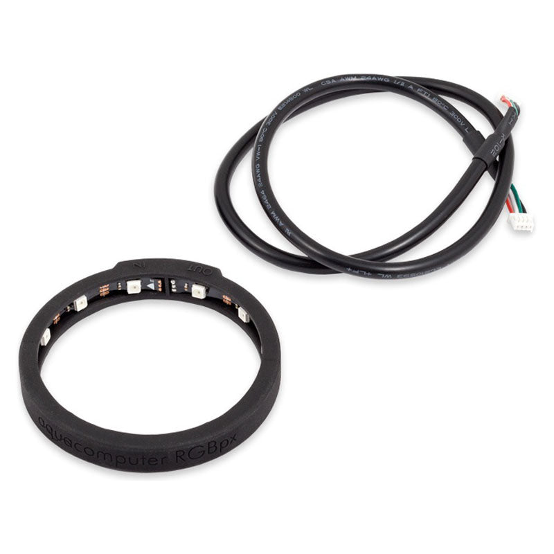 aqua computer RGBpx LED-Ring für 60 mm Ausgleichsbehälter, 12 adressierbare LEDs