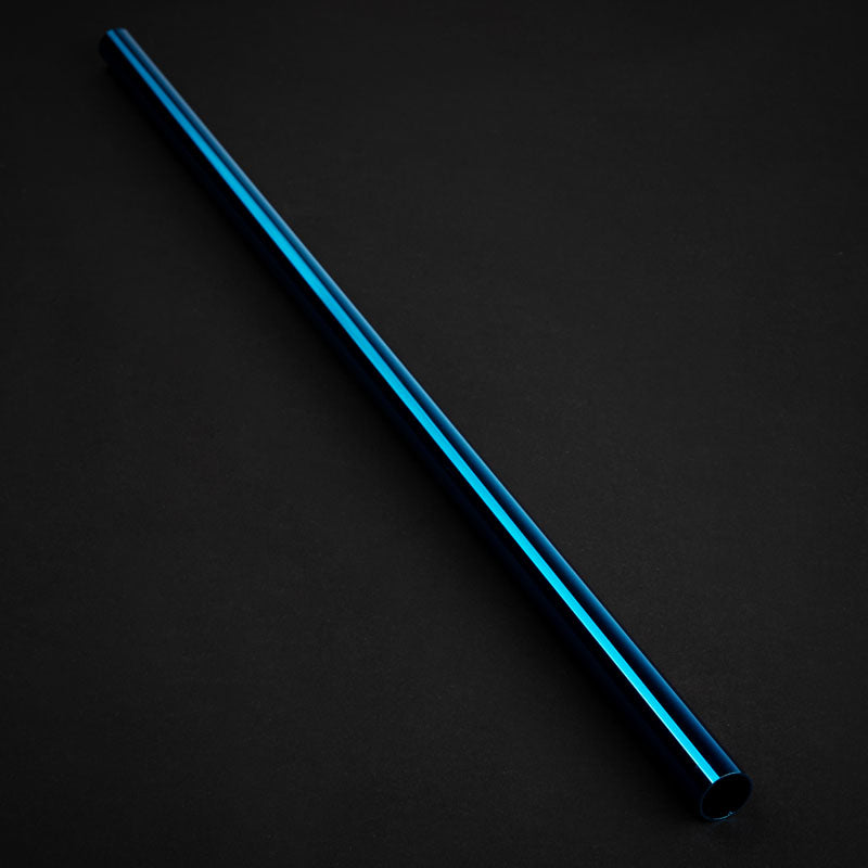 Bitspower None Chamfer Brass Hard Tubing 16mm AD, 500mm - blau