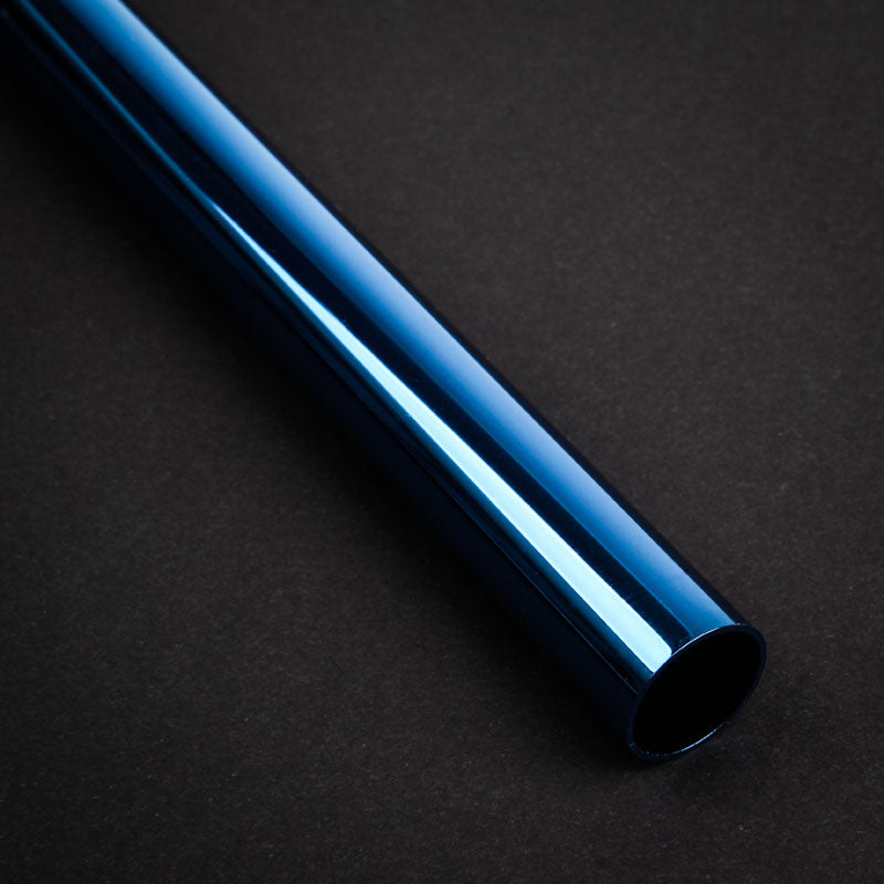 Bitspower None Chamfer Brass Hard Tubing 16mm AD, 500mm - blau