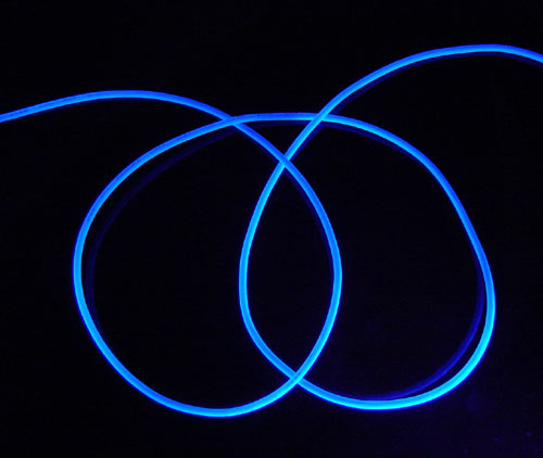 AC Ryan UV aktive Stromkabel, Blue 1m