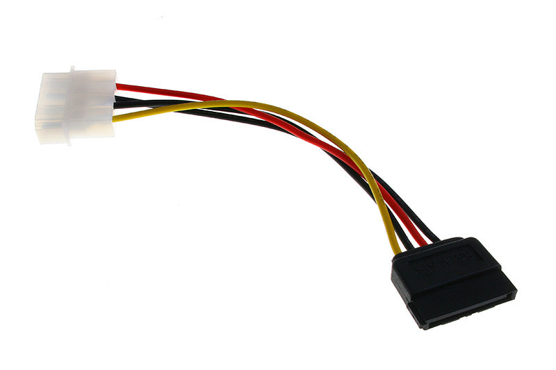 InLine SATA Stromadapterkabel an 4-Pol Molex - 15cm