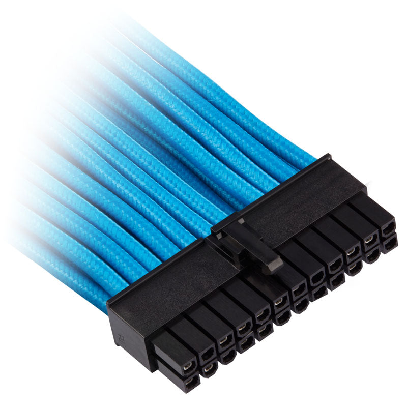 Corsair Premium Sleeved 24-Pin-ATX-Kabel (Gen 4) - blau