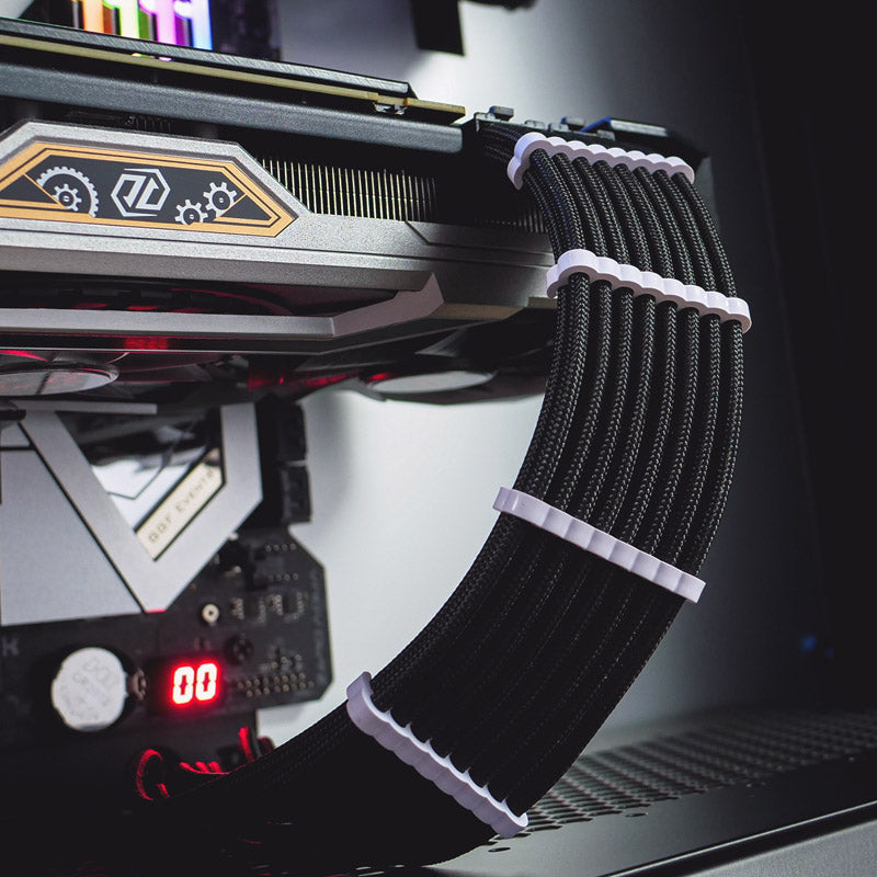 CableMod PRO Bridged Cable Comb Kit - weiß