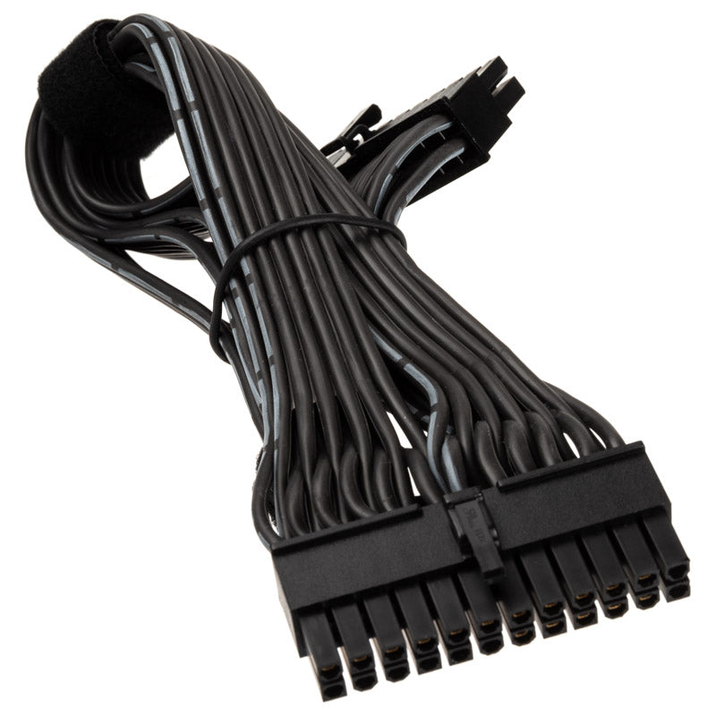 SilverStone 24 Pin ATX zu 24 Pin Kabel 350mm - schwarz