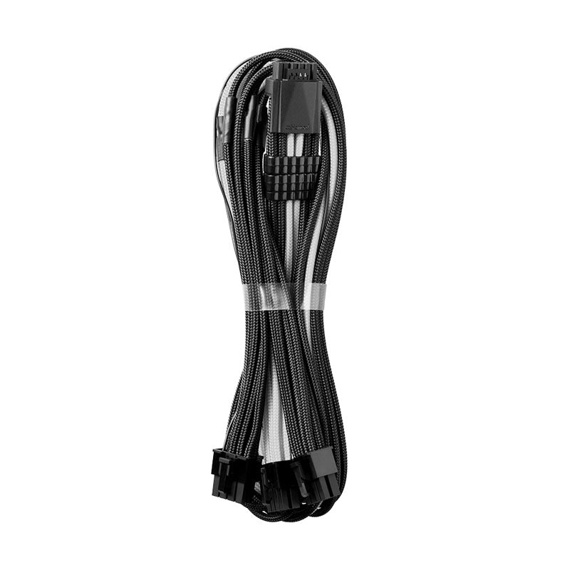 CableMod C-Series PRO ModMesh 12VHPWR auf 3x PCI-e Kabel für Corsair - 60cm, schwarz/weiß