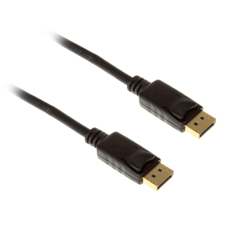 InLine 4K (UHD) DisplayPort Kabel, schwarz - 2m