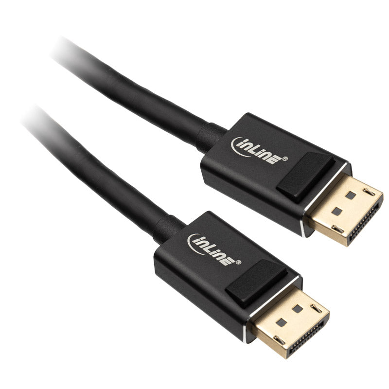 InLine DisplayPort 2.0 Kabel, 8K4K UHBR, schwarz - 1m