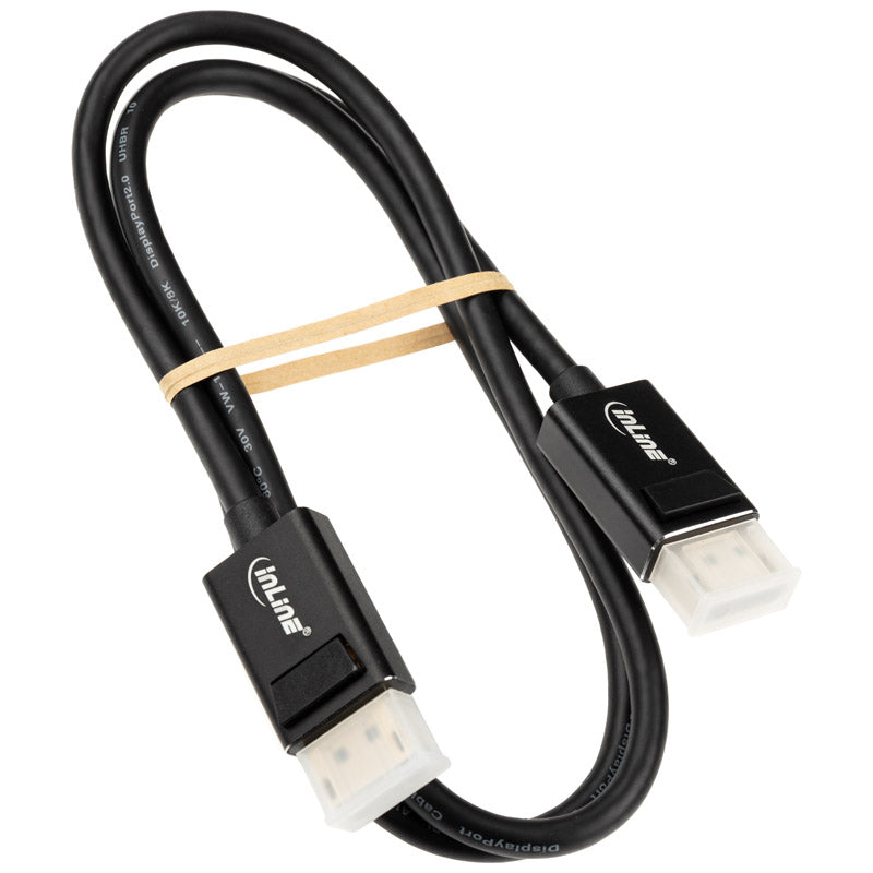 InLine DisplayPort 2.0 Kabel, 8K4K UHBR, schwarz - 1m