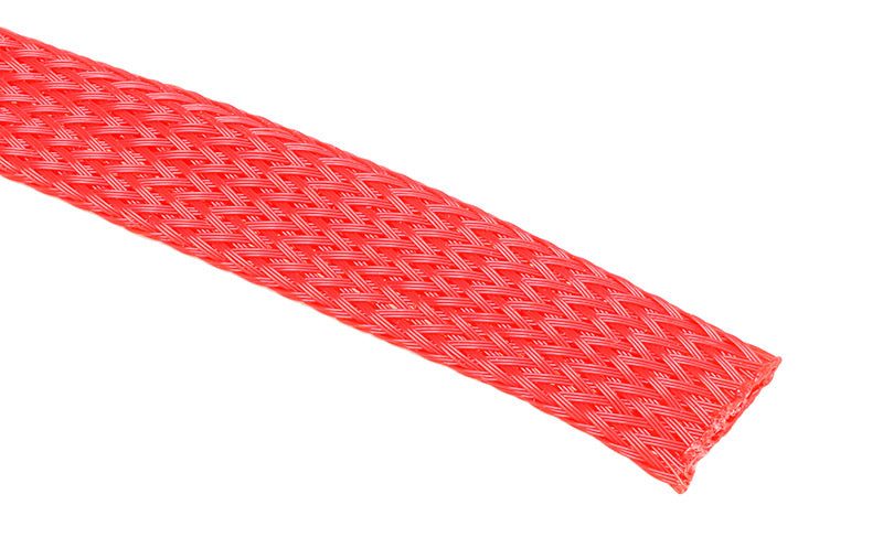 Techflex Flexo PET Sleeve 13mm - red, 1m