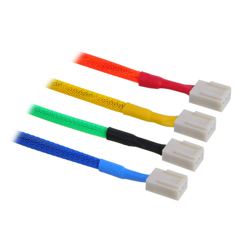 Techflex F6 Sleeve 6,4mm - transparent/weiß, 1m