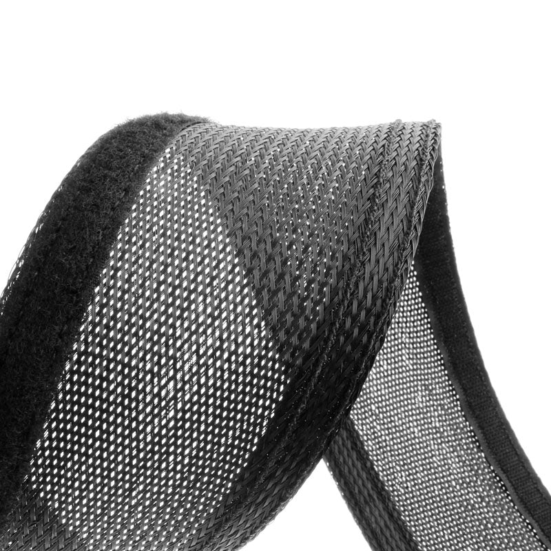 Techflex Flexo Wrap inkl. Klettverschluss 32mm - black, 1m