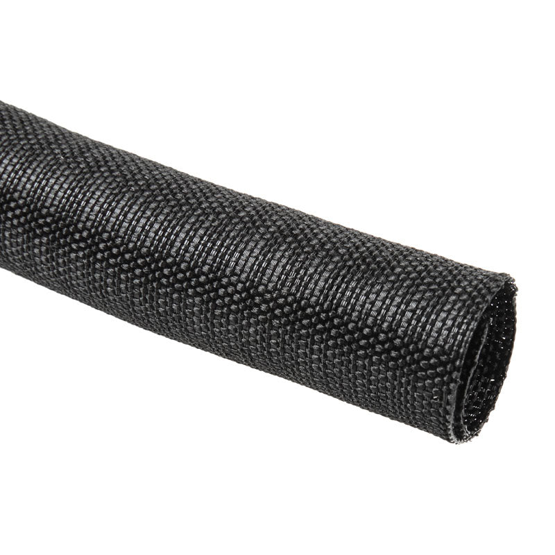 Techflex F6 Woven Wrap Sleeve 25,4mm - schwarz, 1m