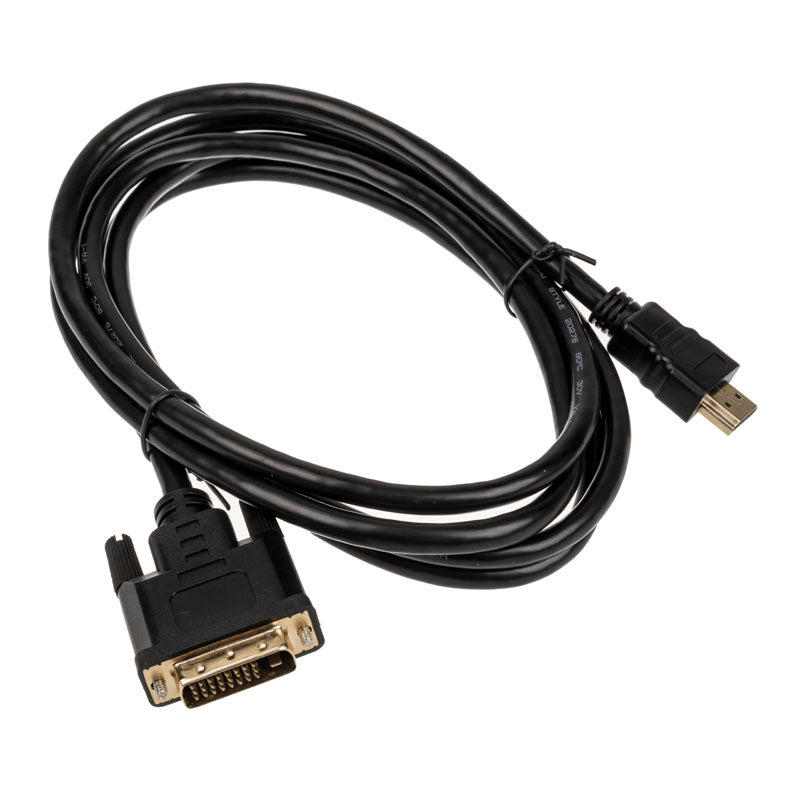Akasa DVI-D auf HDMI Kabel - schwarz - 2m