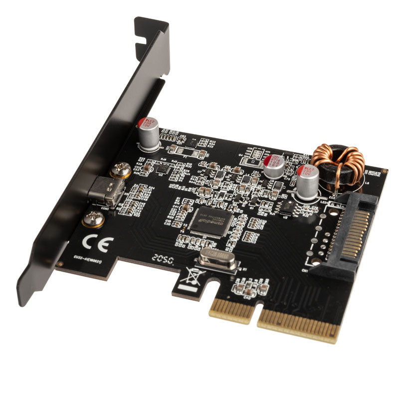 InLine Schnittstellenkarte, PCIe x4, USB 3.2 Gen.2x2, 1x USB Typ-C