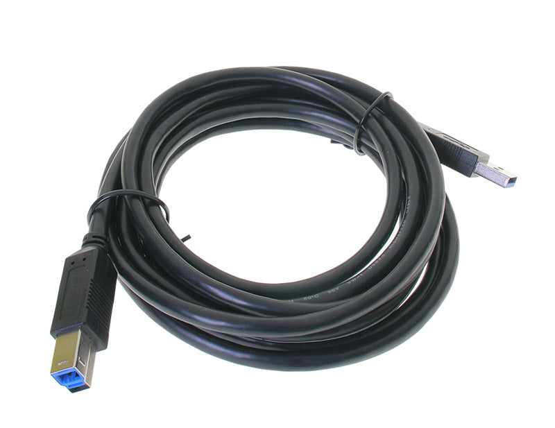 InLine USB 3.0 Kabel, A auf B, schwarz - 3m