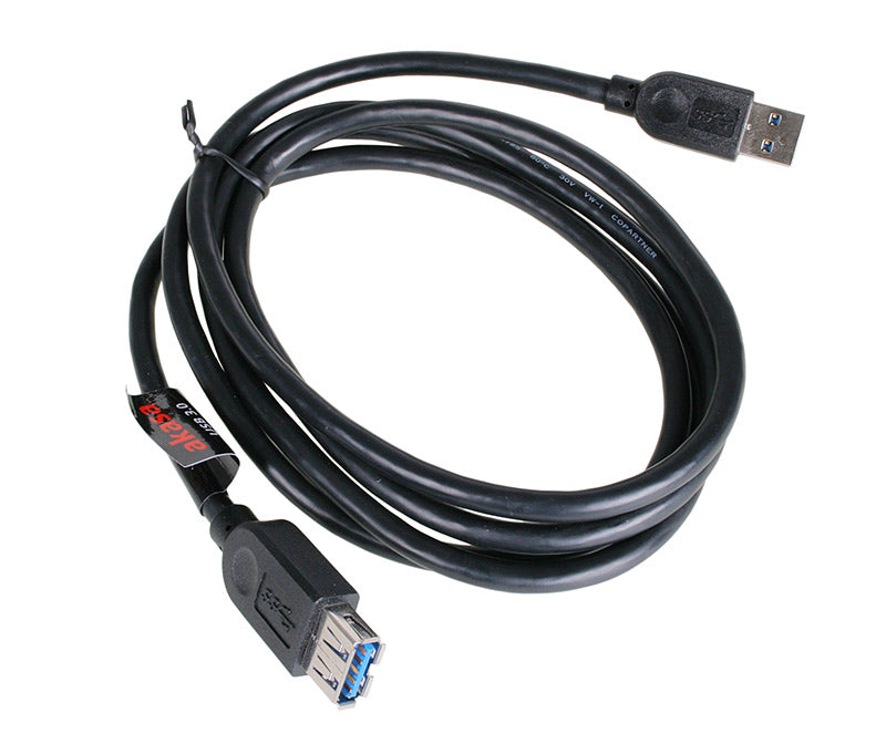 Akasa USB 3.0 Kabel, Type A, 1,5m - black