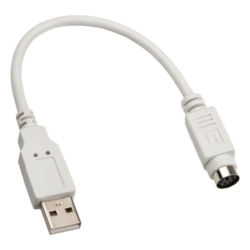 InLine USB Adapter Kabel, USB Stecker A auf PS/2 Buchse - 0,2m