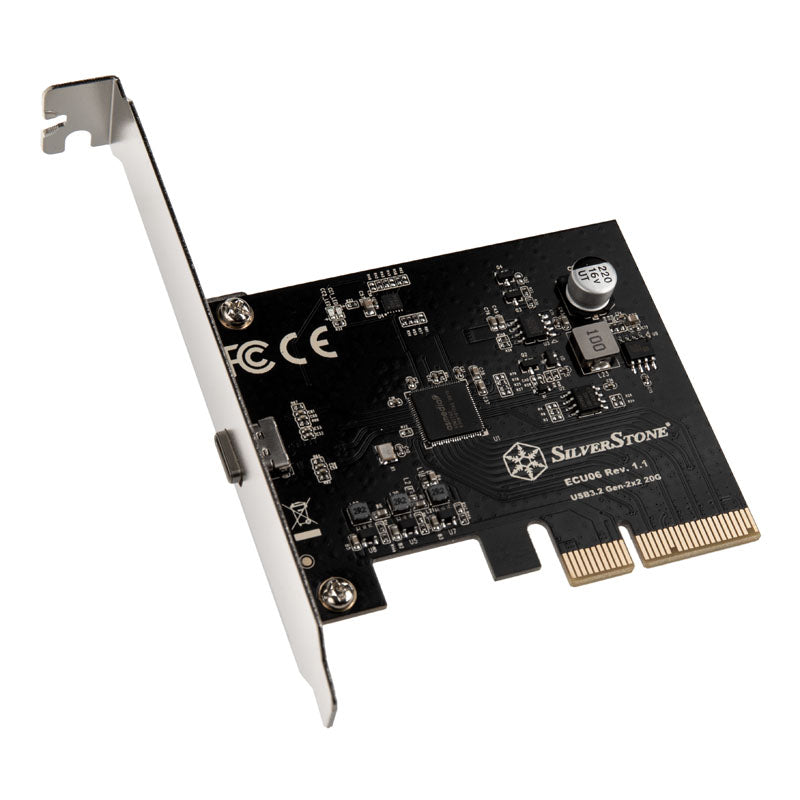 SilverStone ECU06, USB-Typ-C 3.2 Gen 2x2 Schnittstellenkarte - PCIe