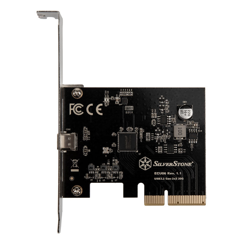 SilverStone ECU06, USB-Typ-C 3.2 Gen 2x2 Schnittstellenkarte - PCIe