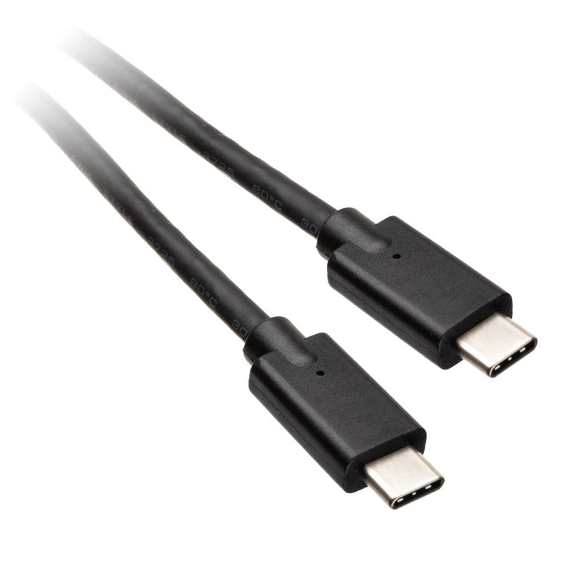 InLine USB 3.2 Gen.2 Kabel, USB Typ-C Stecker/Stecker, schwarz - 0,5m