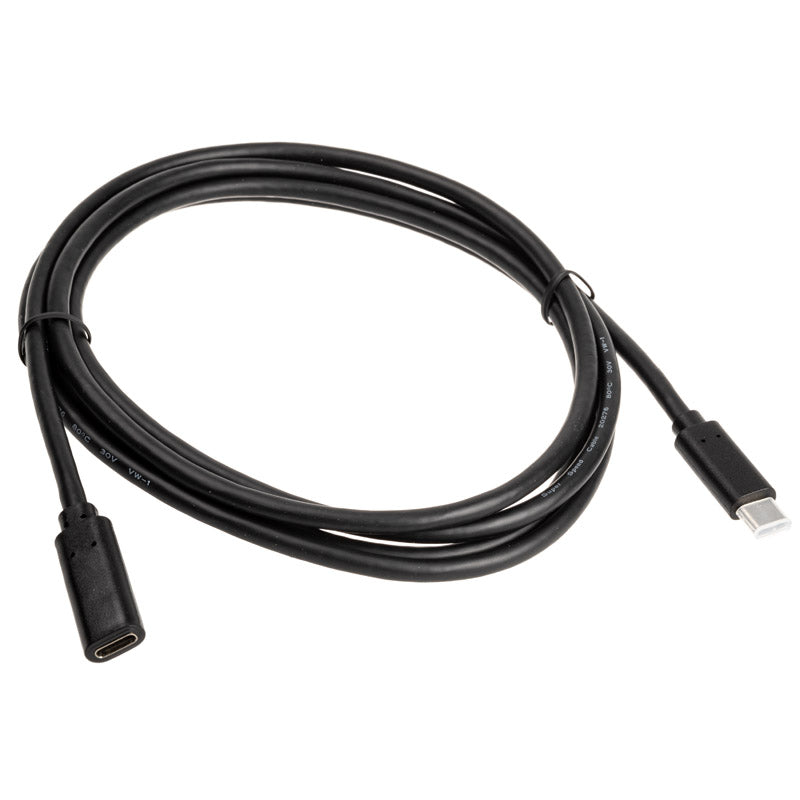 InLine USB 3.2 Gen 2 Verlängerungskabel, USB Typ C, schwarz - 2m