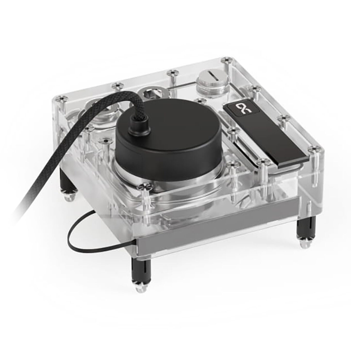 Alphacool Core Reservoir 120mm Ausgleichsbehälter mit VPP-Apex-Pumpe