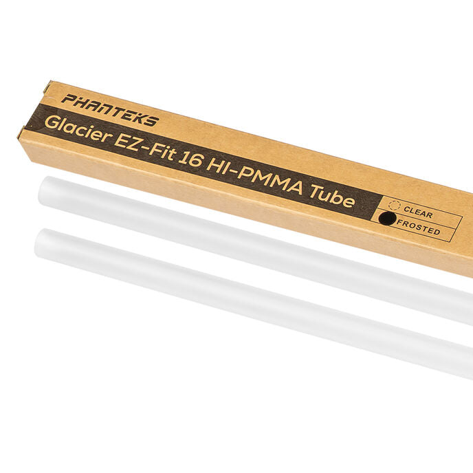 PHANTEKS Glacier EZ-Fit 16 HI-PMMA Hard Tube - satin, 1,8 m