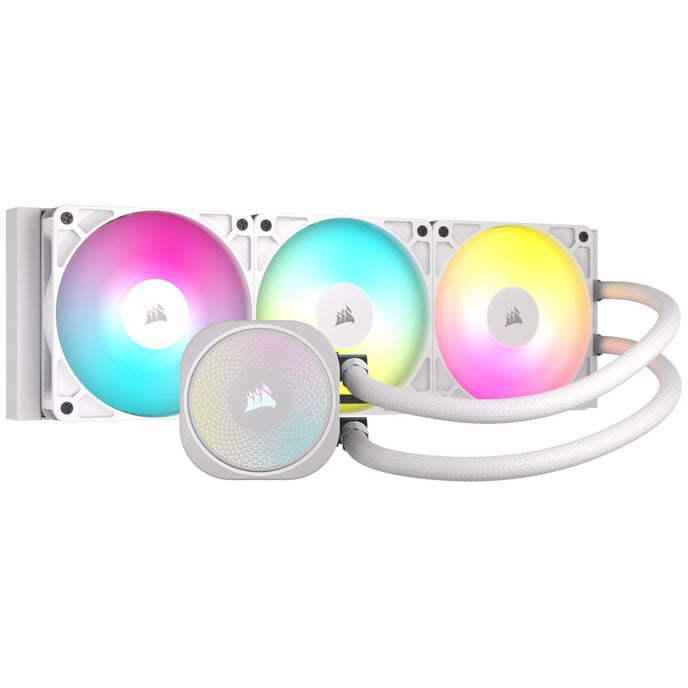 Corsair Nautilus RS 360 ARGB Komplett-Wasserkühlung - 360 mm, weiß