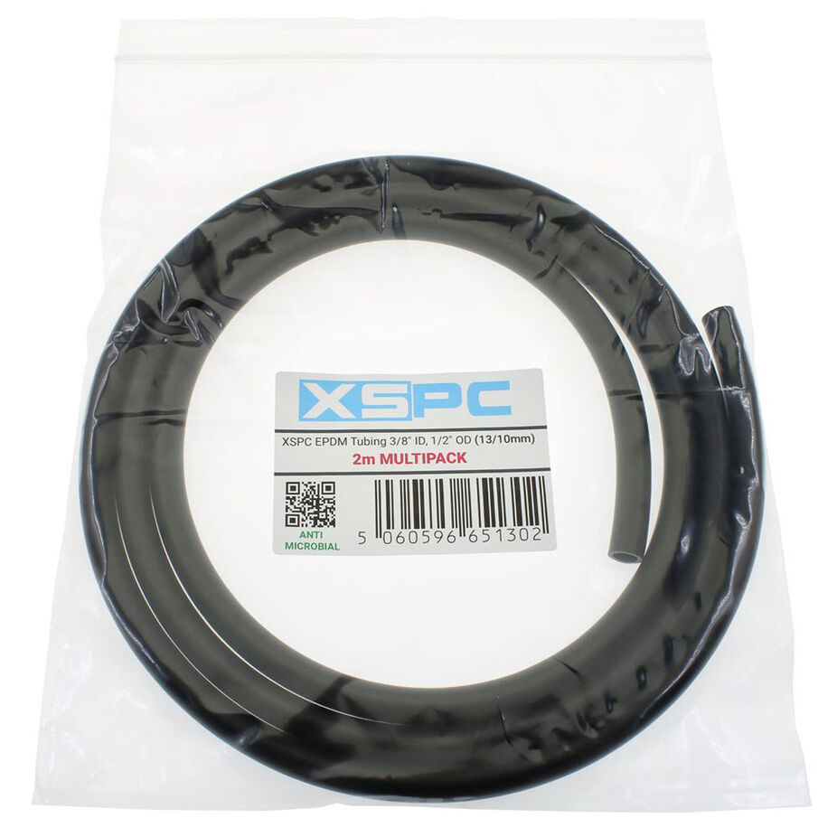 XSPC 13/10mm, Soft Tube, EPDM – 2m, schwarz