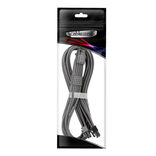 CableMod C-Series Pro ModMesh 12V-2x6-Kabel, Sleeved, 16-Pin zu 2x 8-Pin, für Corsair Type 4 und 3 PSUs - carbon, 60cm