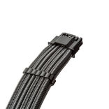 CableMod C-Series Pro ModMesh 12V-2x6-Kabel, Sleeved, 16-Pin zu 4x 8-Pin, für Corsair Type 4 und 3 PSUs - carbon, 60cm