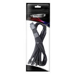 CableMod C-Series Pro ModMesh 12V-2x6-Kabel, Sleeved, 16-Pin zu 4x 8-Pin, für Corsair Type 4 und 3 PSUs - schwarz, 60cm